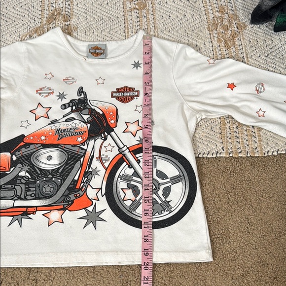 Harley-Davidson White Long Sleeve Motorcycle Shirt - Picture 9 of 11